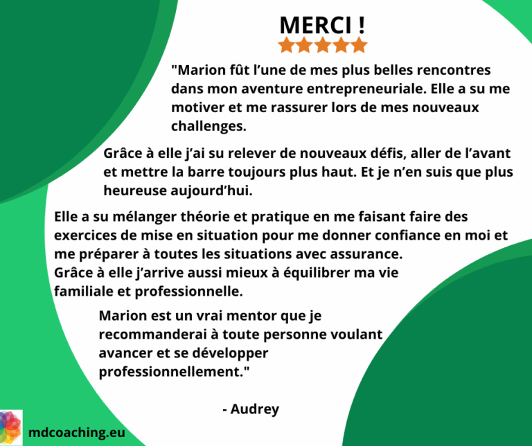 temoignage Audrey